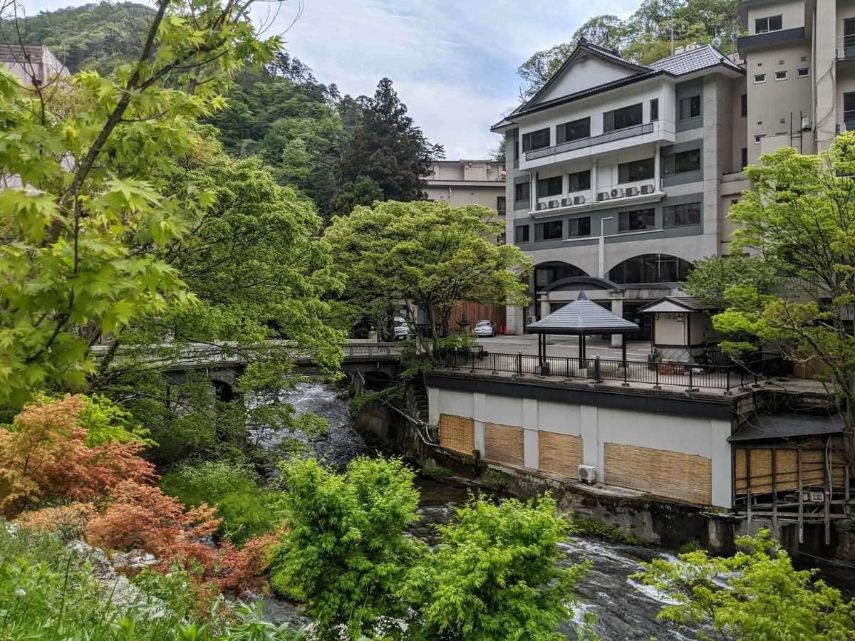 Kutsurogijyuku Shintaki Hotel Aizuwakamatsu Bagian luar foto